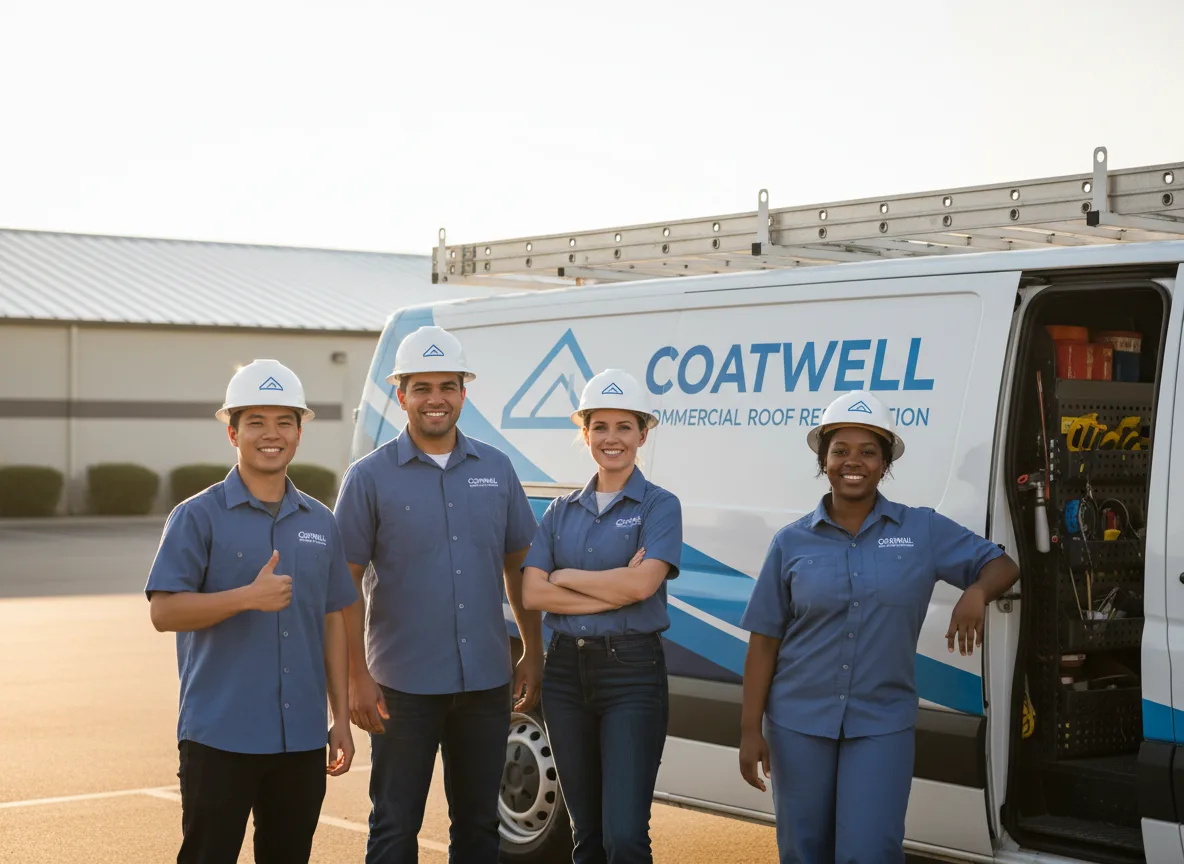 Commercial roof coating company in Boyceville, WI